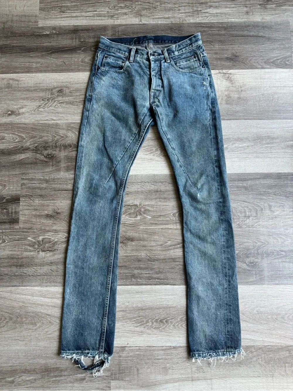 OLMAR and MIRTA x DRKSHDW x RICK OWENS ss15 Hustler Blue Detroits